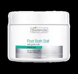 Bielenda Professional FOOT BATH SALT WITH GOAT'S MILK Sl do kpieli stp z kozim mlekiem - 2824140877