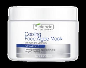 Bielenda Professional COOLING FACE ALGAE MASK WITH RUTIN AND VITAMIN C Chodzca maska algowa z...