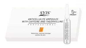 SYIS ANTICELLULITE AMPOULES WITH CAFFEINE AND THEOPHYLLINE Ampuki antycellulitowe z kofein i teofilin (10 x 10 ml) - 2860188929