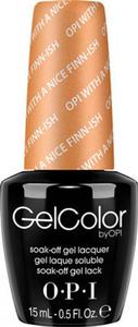 OPI GelColor OPI WITH A NICE FINN-ISH el kolorowy (GCN41) - 2860189277