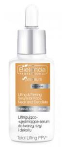 Bielenda Professional LIFTING & FIRMING SERUM FOR FACE, NECK AND DECOLLETE Liftingujco-ujdrniajce serum do twarzy, szyi i dekoltu - 2860189624