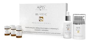 Apis RE-VIT C MULTIFUNCTIONAL EXFOLIATING TREATMENT WITH VITAMIN C, ACIDS AND RETINOL Multifunkcyjny zabieg zuszczajcy z witamin C, kwasami i retinolem (53775) - 2860189857