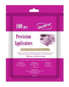 Depileve PRECISION APPLICATION Precyzyjne szpatuki do depilacji (100 szt.) - 2860190238