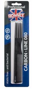 Ronney CARBON COMB LINE 080 Profesjonalny grzebie (080) - 2860190778