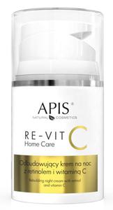 Apis RE-VIT C HOME CARE REBUILDING NIGHT CREAM WITH RETINOL AND VITAMIN C Odbudowujcy krem na noc z retinolem i witamin C (6105) - 2860191100