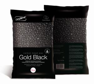 Depileve BIOWAX GOLD BLACK CARBON Wosk tradycyjny w granulkach (czarne zoto) - 2860191172