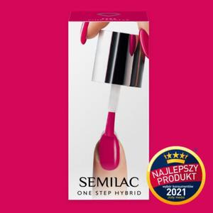 Semilac PINK PURPLE Butelka One Step Hybrid (S685) - 2862565217