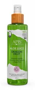 Apis ALOE JUICE DRAGON FRUIT Aloesowa mgieka do twarzy, ciaa i wosw (6877) - 2864060953