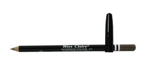 Miss Claire WATERPROOF EYELINER Wodoodporna konturwka do oczu - popielato-brzowa (E-19) - 2864235345