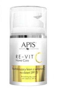 Apis RE-VIT C HOME CARE REVITALIZING DAY CREAM WITH VITAMIN C SPF15 Rewitalizujcy krem z witamin C na dzie SPF15 (6112) - 2865552085