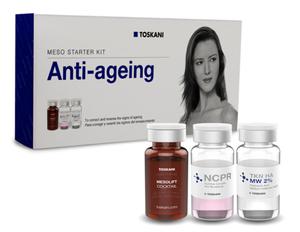 Toskani MESO STARTER KIT ANTI-AGEING Kuracja o dziaaniu nawilajcym, napinajcym i rozwietlajcym - 2865695860