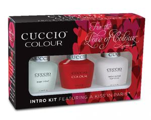 Cuccio INTRO KIT featuring A KISS IN PARIS Zestaw startowy lakieru klasycznego (6209) - 2868091348