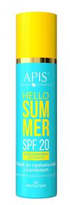 Apis SUNSCREEN BODY OIL WITH CAROTEN SPF20 WATERPROOF Olejek do opalania ciaa z karotenem SPF20 wodoodporny (7485) - 2869009657