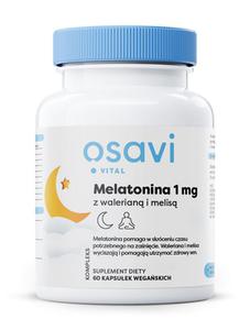 osavi MELATONINA 1 mg z walerian i melis (60 szt.) - 2871401264