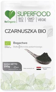 BeOrganic CZARNUSZKA BIO w proszku (200 g.) - 2872846342