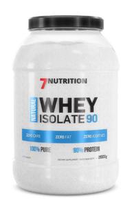 7 Nutrition NATURAL WHEY ISOLATE 90 Naturalny izolat biaka serwatkowego (2000 g.) - 2874413476