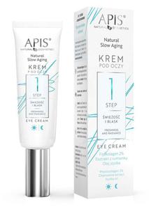 Apis NATURAL SLOW AGING EYE CREAM STEP 1 FRESHNESS AND RADIANCE Krem pod oczy - wieo i blask (8833) - 2874511736