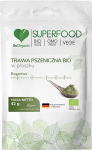 BeOrganic TRAWA PSZENICZNA BIO w proszku (42 g.) - 2875616830