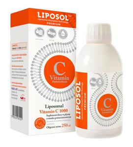 Aliness LIPOSOL LIPOSOMAL VITAMIN C 1000 Liposomalna witamina C (buforowana) o smaku pomaraczowym - 2877798555