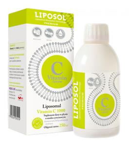 Aliness LIPOSOL LIPOSOMAL VITAMIN C 1000 Liposomalna witamina C (buforowana) o smaku cytrynowym - 2877798556