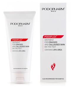 Podopharm PODOFLEX OINTMENT FOR CRACKED AND CALLUSED SKIN ON THE FEET Ma do popkanej i zrogowaciaej skry stp (75 ml) - 2824142185