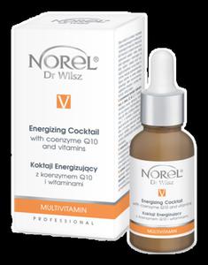 Norel (Dr Wilsz) MULTIVITAMIN ENERGIZING COCKTAIL WITH COENZYME Q10 AND VITAMINS Koktajl energizujcy z koenzymem Q10 i witaminami (PA266) - 2824143789