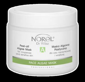 Norel (Dr Wilsz) PEEL-OFF ALGAE MASK FOR COUPEROSE AND SENSITIVE SKIN Plastyczna maska algowa dla...