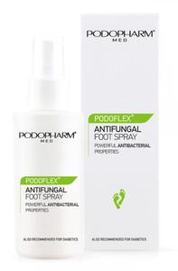 Podopharm PODOFLEX ANTIFUNGAL FOOT SPRAY Przeciwgrzybiczy spray do stp (100 ml) - 2838737364