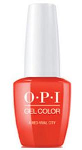 OPI GelColor A RED - VIVAL CITY el kolorowy (GCL22) - 2860187734