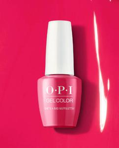 OPI GelColor SHE'S A BAD MUFFULETTA! el kolorowy (GCN56) - 2860187779