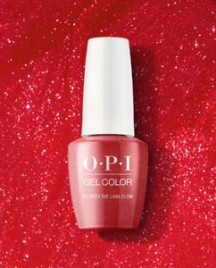 OPI GelColor GO WITH THE LAVA FLOW el kolorowy (GCH69) - 2860187887