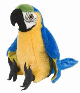 Macaw Parrot - Wild Republic - papuga ara maskotka pluszowa - 2860441213