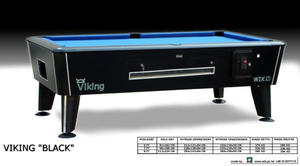 St bilardowy VIKING BLACK - 2823223896
