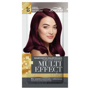 Joanna multi effect color szamponetka koloryzujca 07 gboki burgund 35g - 2872053769