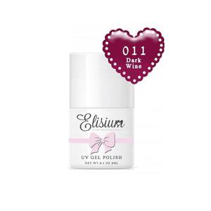 Elisium uv gel polish lakier hybrydowy do paznokci 011 dark wine 8ml - 2872053925