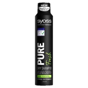 Syoss pure fresh dry shampoo suchy szampon do wosw odwieajcy 200ml - 2872054500