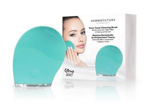 Dermofuture sonic facial cleansing brush szczoteczka soniczna do oczyszczania twarzy mitowa - 2872055783