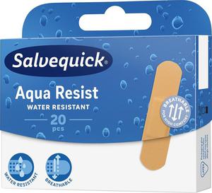 Salvequick aqua resist wodoodporne plastry opatrunkowe 20szt. - 2872056814