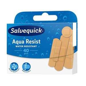 Salvequick aqua resist wodoodporne plastry opatrunkowe 40szt. - 2872056815