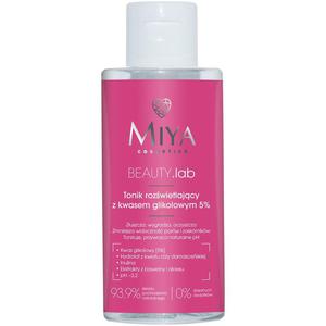 Miya cosmetics beauty lab tonik rozwietlajcy z kwasem glikolowym 5% 150ml - 2872056926