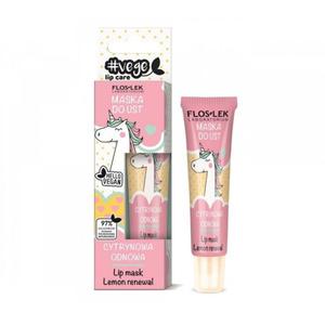 Floslek vege lip care maska do ust cytrynowa odnowa 14g - 2878410144