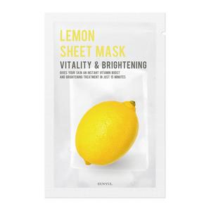 Eunyul lemon sheet mask rozjaniajca maseczka w pachcie z cytryn 22ml - 2876928815