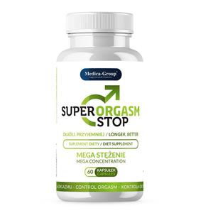 Medica-group super orgasm stop suplement diety na opnienie przedwczesnego wytrysku 60 kapsuek - 2872265463
