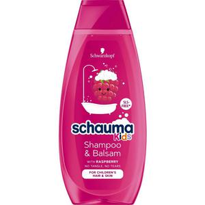 Schauma kids szampon i odywka do wosw dla dziewczynek z ekstraktem z maliny 400ml - 2878410178