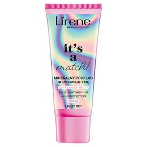 Lirene it's a match! mineralny podkad dopasowujcy si spf15 light 001 30ml - 2872061274