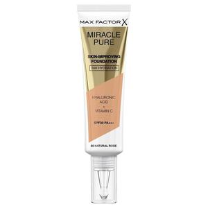 Max factor miracle pure spf30 pa+++ podkad poprawiajcy kondycj skry 50 natural rose 30ml - 2872061840