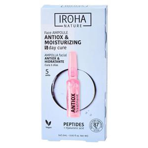 Iroha nature peptides antiox face ampoule antyoksydacyjno-nawilajce ampuki do twarzy z peptydami 5x1.5ml - 2872062446