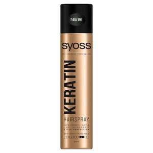 Syoss keratin hairspray lakier do wosw w sprayu extra strong 300ml - 2872812231