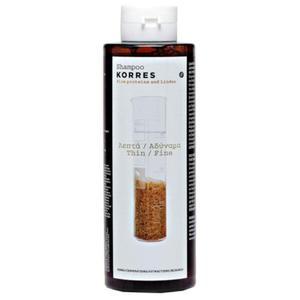 Korres shampoo for thin/fine hair with rice proteins and linden szampon z proteinami ryu i wycigiem z lipy do wosw cienkich i wraliwych 250ml - 2877942685