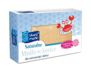 Skarb matki naturalne mydo w kostce dla niemowlt i dzieci 100g - 2872812965